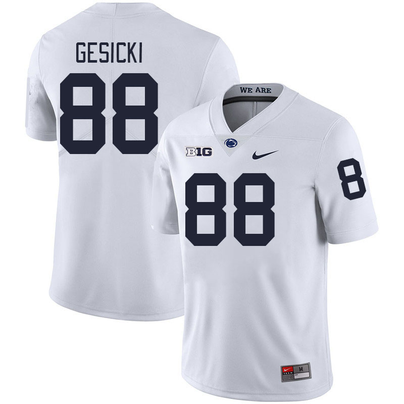 Penn State Nittany Lions #88 Mike Gesicki College Football Jerseys Stitched Sale-White